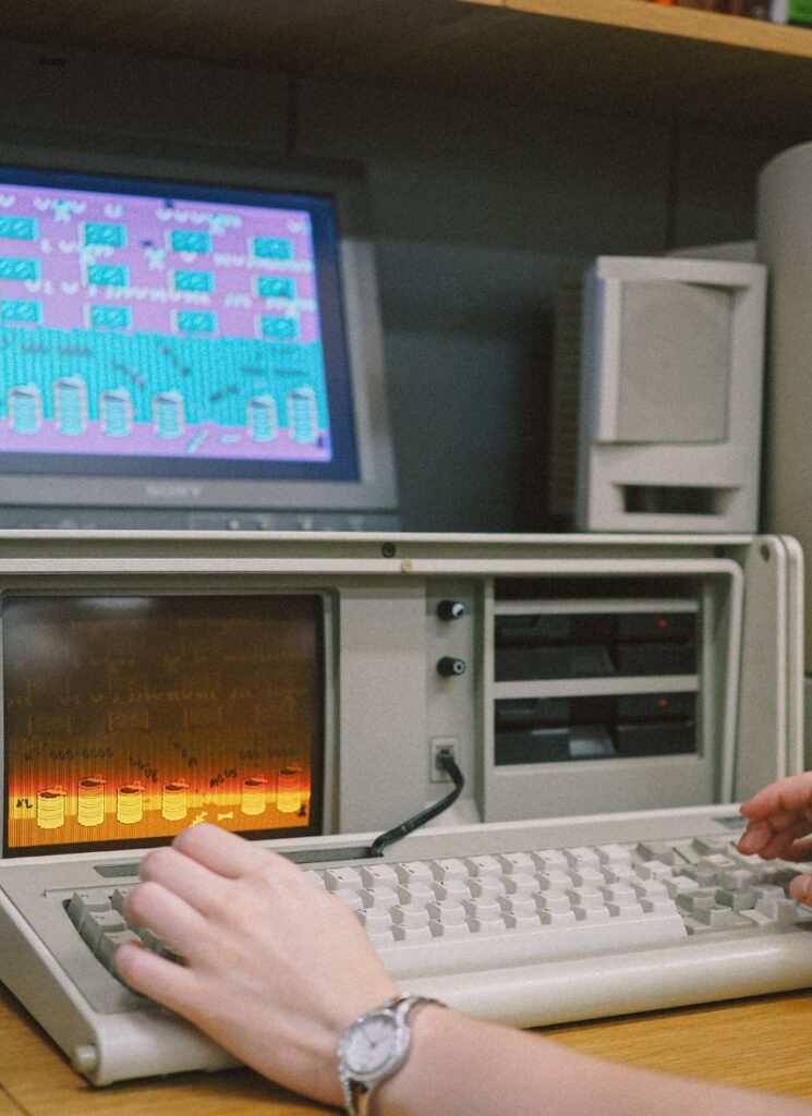 an old electronics
