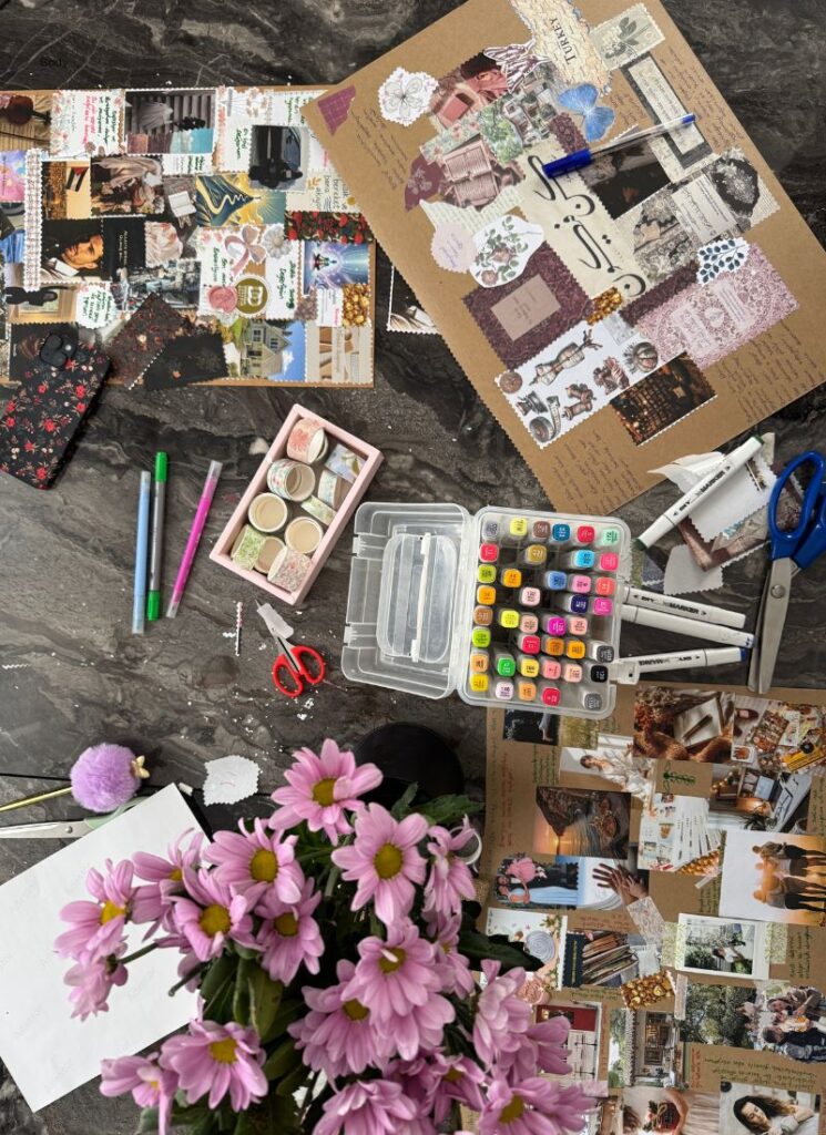 unused craft supplies