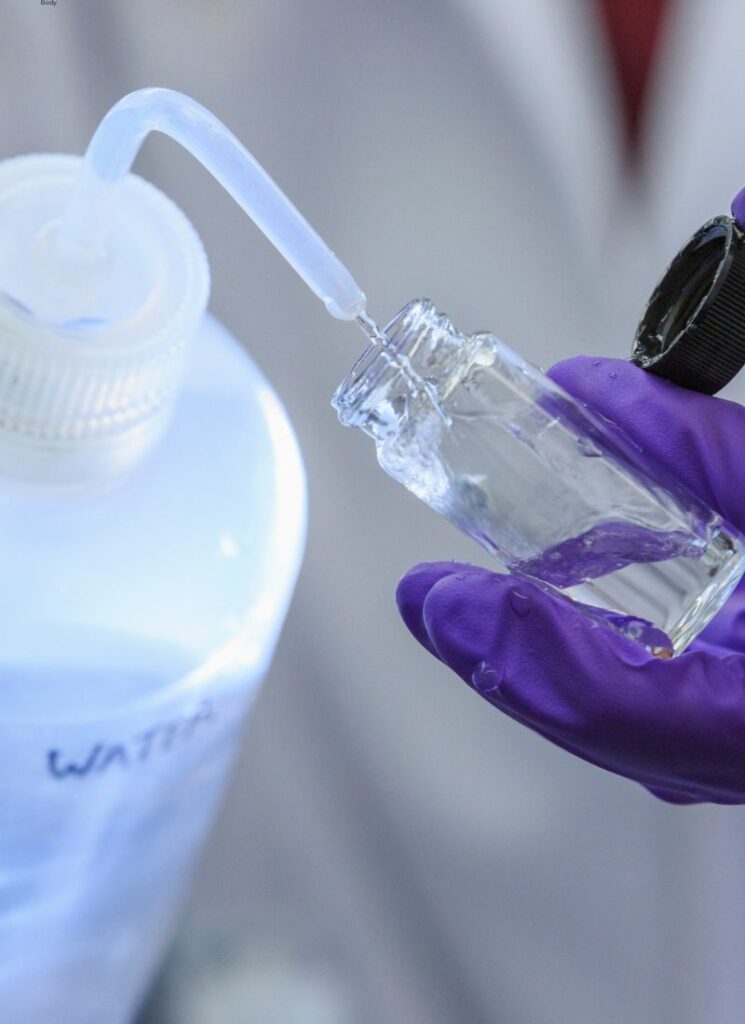 a diluted vinegar