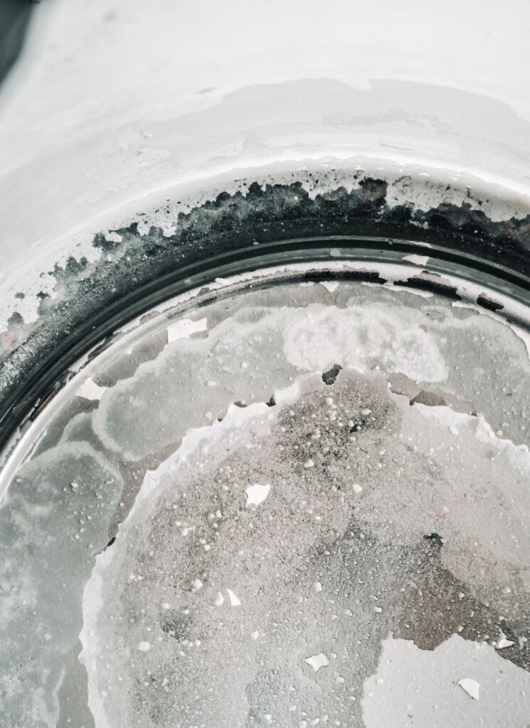 hard water build up